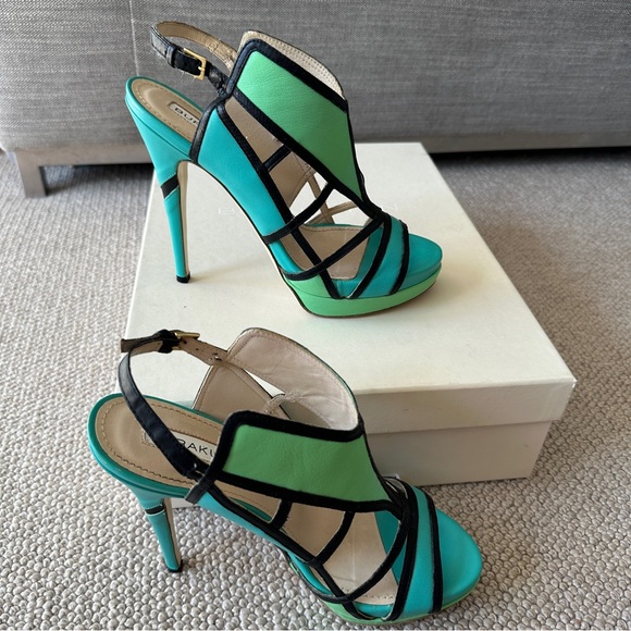 Burak Uyan leather Heels, size 38 - Picture 3 of 9